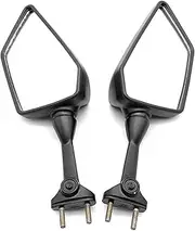 1Pair Black Motorcycle Accessories Rear View Mirrors Side Mirrors For Kawasaki For Ninja 250 250R EX250 K8F 2008-2012 Motorcycle Rearview Mirror