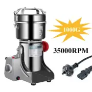 1000G Electric Grains Spices Grinder Machine Dry Food Herb Mill Cereal Grinding