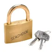 Seachoice Solid Brass Padlock 1.25" #37201