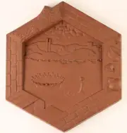 Richard Notkin 1995 Bray Pottery Hexagon Tile #33 of 125