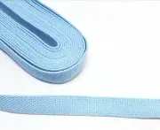 Canvas Blue Webbing Roll 1.5" Width Strap for Belts, Bags, Crafts 4 yards 34 inc