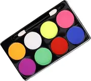 Rich Pigmentation Face Paint Palette 8- Oil-based Makeup for Boys and Girls Long-lasting Great for Festivals Parties Cosplay Events