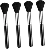 VINTORKY 4Pcs Fingernail Cleaning Brushes Durable Nail Dust Scrub Tool for Manicure and Nails Compact Nail Care Brushes for Home and Travel Use
