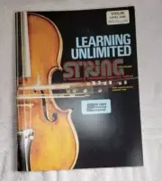 LEARNING UNLIMITED STRING PROGRAM VIOLIN Level 1 Music Book Beginner Orchestra
