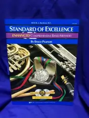 Standard of Excellence Enhanced Book 2 for Baritone B.C. PW22BC Comes with 2 CDs