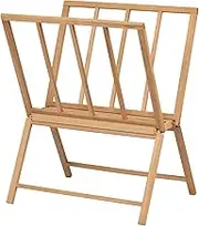 MEEDEN Folding Large Print Rack - Wooden Art Storage Rack - Artist Storage and Display Rack for Canvas Artwork Prints Frame Panels Art Gallery Shows Studios