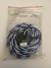 New Sunpower ROHS 18AWG Blue & White 4M 534278 Solor Panel Transformer