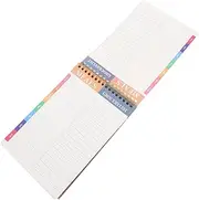 FRCOLOR Do List Pad Desk Planner 50 Page Daily Planner A5 Size Schedule Book Memo Pad for Students and Office