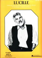 KENNY ROGERS LUCILLE SHEET MUSIC PIANO/VOCAL/GUITAR VERY RARE BRAND NEW ON SALE