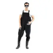 Fishing Waders With Boots And Lightweight Pants Waterproof For Men And Women black 43