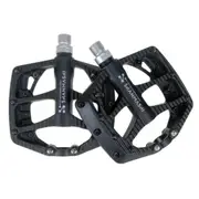 Np-1 1Pair Nylon Carbon Fiber Pedal Non-Slip Comfortable Foot Pedal (Black)