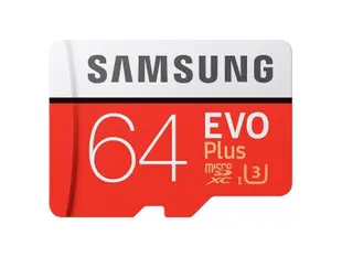 《SUNLINK》SAMSUNG 三星 EVO Plus SDXC UHS-1(U3) Class10 64GB