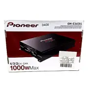Pioneer GM-E360X4 1000W 4 Channel Bridgeable Car Amplifier 1000 Max Power