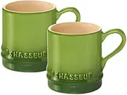 Chasseur La Cuisson Petit Espresso Cups 2 Piece Set, Apple