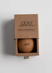 [Lorna Jane] LJ Cork Massage Ball in Neutrals One Size Cork