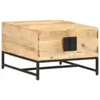 Coffee Table 67x67x45cm Solid Mango Wood Lounge Sofa Side Living Room