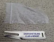 Daufuskie Island Club & Resort Golf Divot Repair Tool Ball Marker