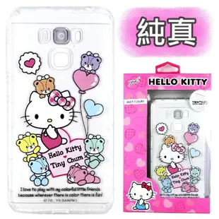 【Hello Kitty】ASUS ZenFone 3 Max 5.5吋 ZC553KL 彩繪空壓手機殼