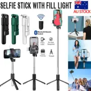 Flexible Tripod Holder Stand Selfie Stick With Bluetooth Remote For Mobile Phone