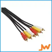 15M 3RCA to 3RCA Composite Cable OFC