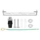 1set Ceiling Light Plate 120x20x16mm Lighting Fixture Mounting Bracket