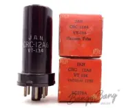 2 RCA 12A6/VT-134/CV525 Beam Power Audio Output Radio Valve- BangyBang Tubes