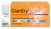 Zoetis GlanEry 4 in 1 B12 250ml Vaccine Clostridial Diseases Sheep Livestock