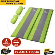 Mattress Camping Self Inflating Sleeping Mat Air Bed Pad Hiking Camp Double AUS