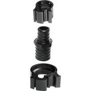 Flair-It PEXLock 1 In. x 3/4 In. Plastic PEX Coupling 30773 Flair-it 30773