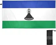GAIGEO Lesotho Flag Oversized Pool Towels Sand Free Beach Towel Cute Thin Beach Towel Quick Dry for Travel Summer Beach Gifts for Women 60 x 30 Inch
