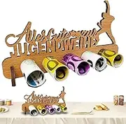 Wooden Money Holder | Creative Money Stand,Art Craft, Table Centerpiece Decoration for Living Room Birthday Graduation Wedding