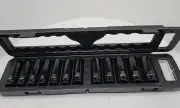 1/2”Drive Metric Deep Impact Socket Set,6-Point Design,12-Piece 13-24mm /402/