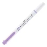Zebra Mildliner Double End Highlighter Violet Chisel/Bullet Tip Office School