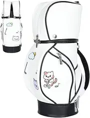 Rukjmqi Golf Club Bags,Small Golf Backpack Storage - Lightweight Ladies Cart Bag, Fashionable Outdoor Golf Bag Compact for Golf Enthusiasts