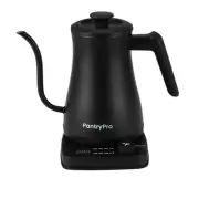 1.0L 1500W Rapid-Boil Electric Gooseneck Kettle - Stainless Steel Interior - ...