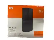 NEW WESTERN DIGITAL 8TB MY BOOK DESKTOP HDD MODEL: WDBBGB0080HBK