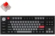 Keychron Q3 Pro 80% RGB Keychron K Pro Red Fully Assembled Hot-Swappable QMK Custom Mechanical Keyboard Carbon Black Special Edition