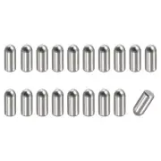 2x4mm Dowel Pins, 20pcs Round Head Flat Chamfered End Dowel Pin