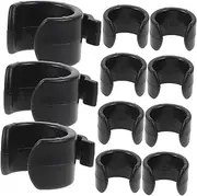 TEMPNAP 20pcs Cable Clip for Mic Stand Durable Cable Holder for Organizing Microphone Lightweight and Portable Clamp for Clean Recording Setup Easy Installation