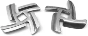 (2) Meat Grinder Cutting Blade Knife STAINLESS for Waring 026552 MG100 MG105 WPG