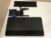 NEW Weber Knapp FAK-1 Articulating Keyboard Arm w/ Tray & Wrist Rest