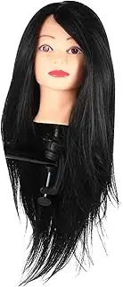 Healeved High Temperature Hairdressing Mannequin Head Durable Styling Training Doll for Cosmetology for Braiding and Curling present for Students and Hairdressers