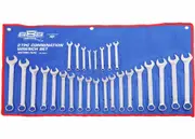 888 T810004 - Combination Spanner Set - 27 Piece Metric/SAE