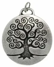 Jewelry Trends Pewter Alloy Unisex Celtic Tree of Life Pendant