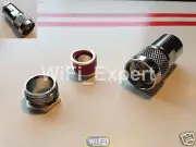 UHF Male PL259 clamp RG214 RG213 RG8 LMR400 RF Coax Cable Connector BEST IN USA