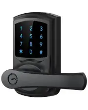 Keyless Entry Door Lock Keypad Door Lock with Handle Electronic Door Lock Tou...