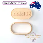 STRESS PILL Embosser by Little Biskut Fondant Cake Decorating Gift