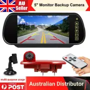 7" Mirror Monitor Reversing Camera Brake Light For Vauxhall Renault Vivaro Opel