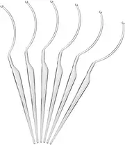 SOESFOUFU 6Pcs False Eyelash Display Holder Portable Organizer for Clutter Lash Storage Durable Sturdy Construction for Eyelash Artists and Beauty Enthusiasts
