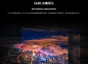 【裕成電器‧來電甜甜價】三星 65吋 4K OLED TV顯示器 QA65S90CAXXZW 另售TL-32B100